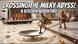 Crossing the Milky Abyss: A Miniature Kitchen Adventure