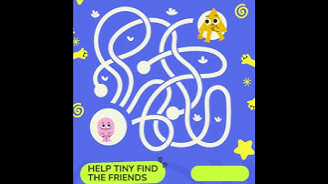 Help tiny  find the friends maze game #maze #game #new #kids #learning