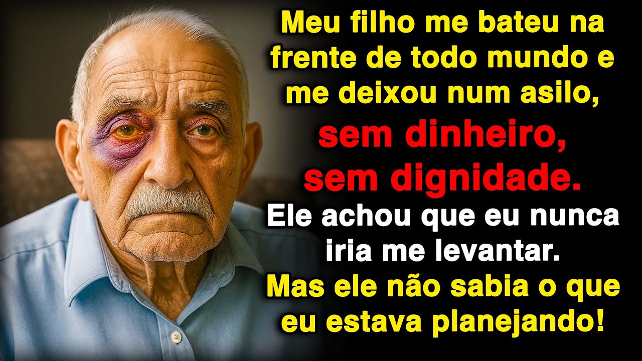 Meu filho me bateu na frente de todos e me abandonou em um asilo… Mas ele não sabia...
