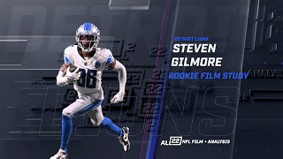 STEVEN GILMORE - ROOKIE FILM STUDY #lions #detroitlions #detroit