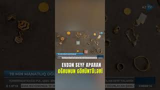 Evdən Seyf Oğurladı, Içərisindən Görün Nələr Çıxdı - Bakıda Oğurluq Hadisəsi