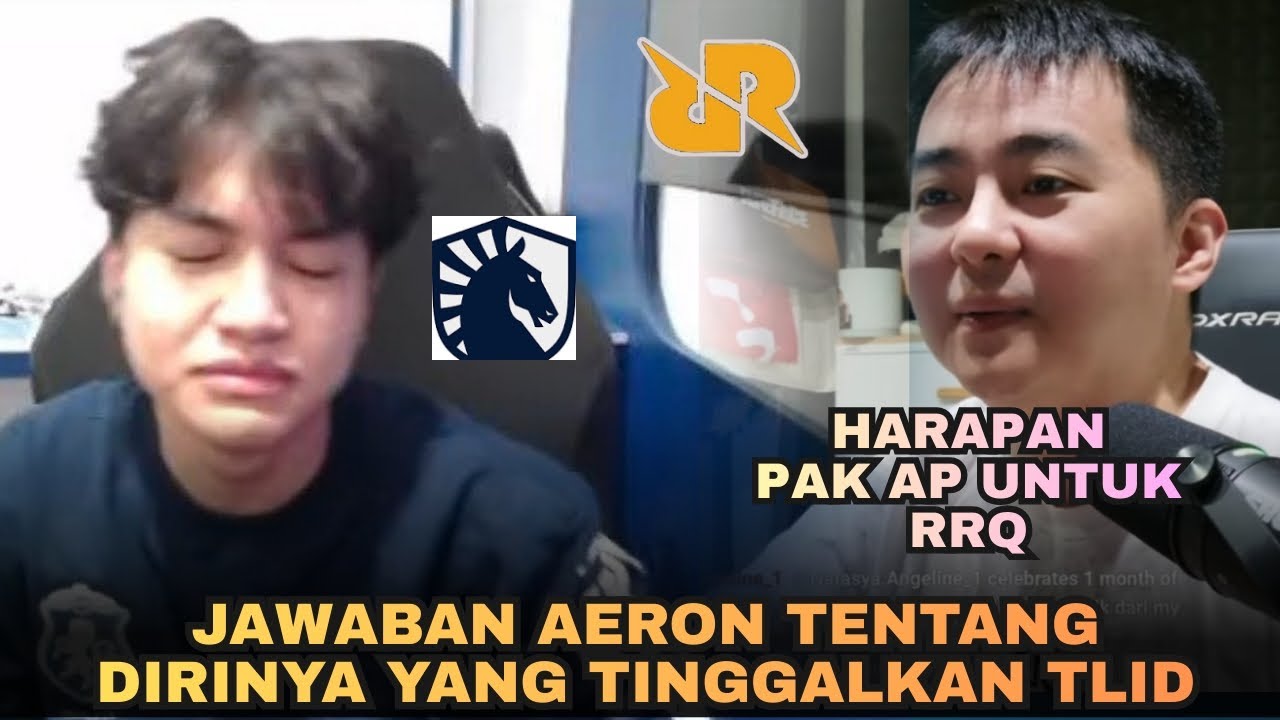 JAWABAN AERON TENTANG DIRINYA YANG TINGGALKAN TLID !! 🔥🔥HARAPAN PAK AP UNTUK RRQ !! LOLOS INTER 🔥🔥