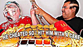 orlin finds out nick cheated on him so he slays him with a cake🤬🎂😘‼️💅🏻 #orlinhome #extended
