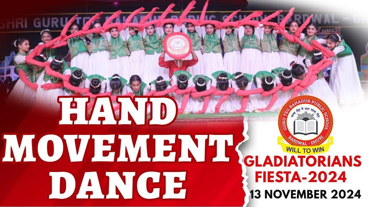 HAND MOVEMENT DANCE || GLADIATORIANS FIESTA-2024 || 13NOV 2024 ||Performance-15 (DAY-1) #gtbdhuri