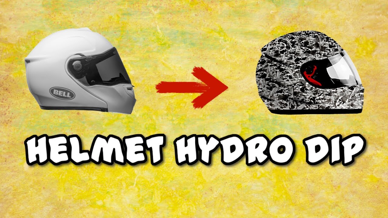 Hydro Dipping a Helmet 2020 #Hydro_dipping #Helmet - YouTube