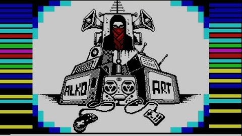 ZX Spectrum 48k: "Rams on the Roof" Demo (2022)