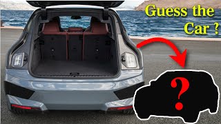 Guess the car from open boot | Car quiz challenge