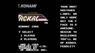 Intro-Demo - Jackal (NES, USA)