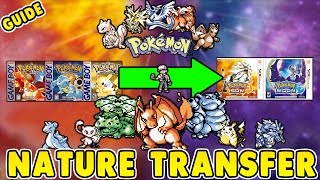 How To KNOW NATURES in POKEMON RED BLUE AND YELLOW & TRANSFER them to POKEMON SUN and MOON! (Guide)