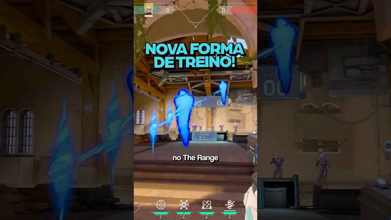 descobriram NOVA FORMA DE TREINO no VALORANT! 