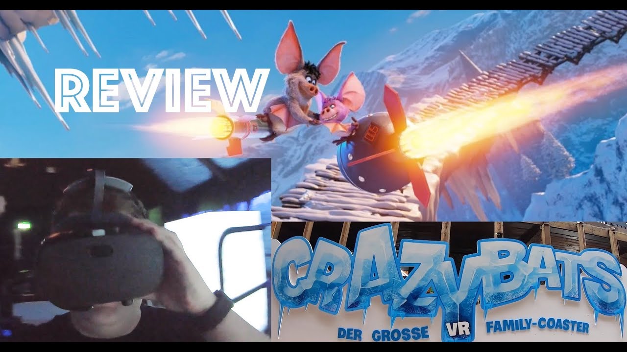 Crazy Bats VR achtbaan uitproberen in