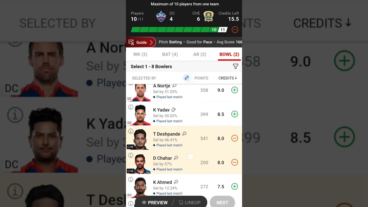 DC vs CSK Dream11 Prediction, CSK vs DC Dream11 Team, DC vs CHE Dream11 Team, CHE vs DC Prediction