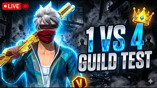 HARDEST GUILD TEST FF | FREE FIRE LIVE CUSTOM ROOM GIVEAWAY | FF LIVE TEAM CODE GIVEAWAY | FF LIVE Update