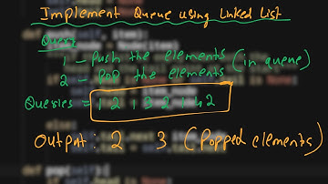 15.Implement queue using linked lists  | Linked List | Python | GFG | Must Do Coding Questions
