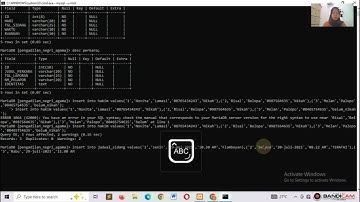 BASIS DATA ( " membuat database di XAMPP menggunakan CMD dan PHPMYADMIN" #tugaskuliah )