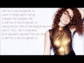 Don't be so hard on yourself - Jess Glynne (lyric)