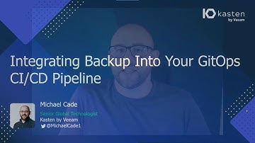 Integrating Backup Into Your GitOps CICD Pipeline