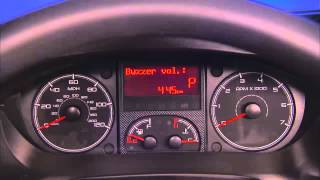 2015 Ram ProMaster Electronic Vehicle Information Center (EVIC)