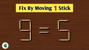 One of the hardest matchstick puzzle | Think as simple as you can