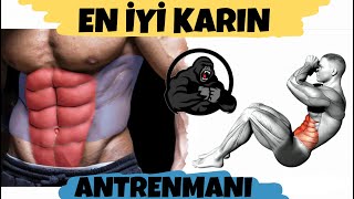 Evde en iyi karın kası antrenmanı / Abdominal muscle training at home