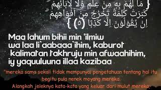 Qs Surah Al kahf 18 : ayat 1-10 rumi dan terjemahan