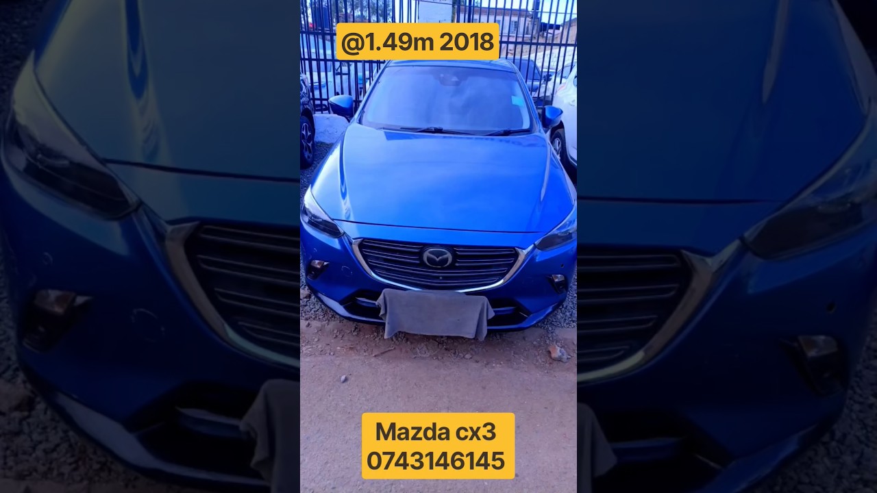 Mazda CX-3 2018 Blue