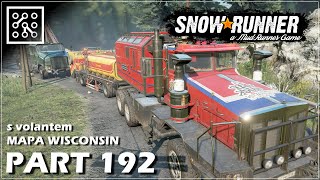 SNOWRUNNER CZ | ŠPATNÁ ODBOČKA na mapě Wisconsin - #192 | Lets play | Česky