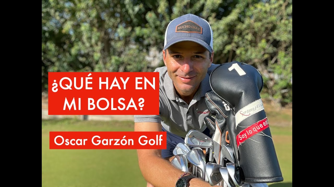 ⛳️ Palos de golf 👉🏻 ¿QUÉ HAY EN MI BOLSA DE GOLF?