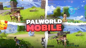PALWORLD MOBILE GAMPLAY MAX GRAPHIC | CLOSED BETA GAMPLAY 