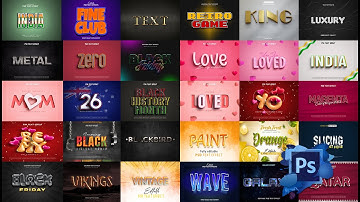 3D Text Effect Full Editable in Photoshop Psd File 2023 Vol. 02