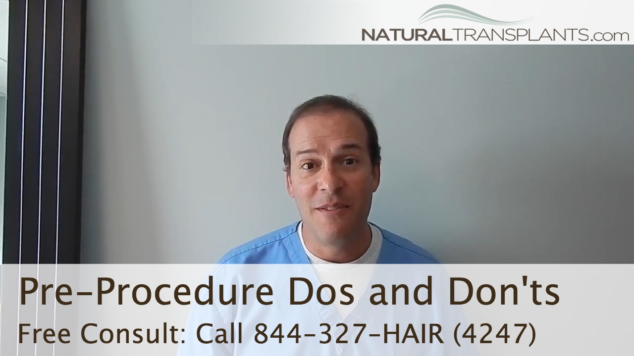Hair Transplant Results | Pre-Procedure Dos and Don'ts