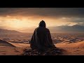 Epic dune music  cinematic atmospheric music  middle east ambient  deep soundscape  tribe music