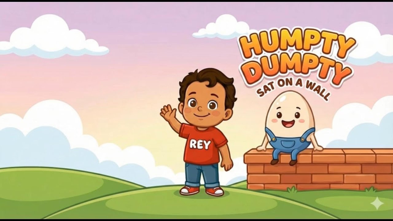 Humpty Dumpty Sat on a Wall | Nursery Rhymes for Kids - YouTube