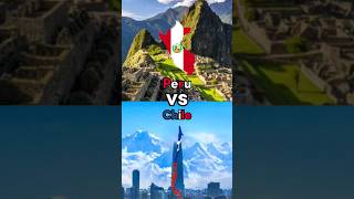 Peru VS Chile #shorts #comparison #southamerica #peru #chile @billvader3970