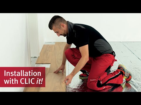 Installation with CLIC it! | EGGER Flooring