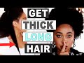 6 TIPS TO MAKE YOUR NATURAL HAIR THICKER, LONGER, AND FULLER!  YOUR HAIR WILL GROW LIKE CRAZY!