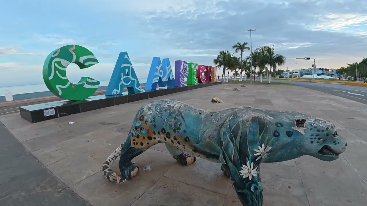 Campeche, México, “From Mocho Cohuo”, Park to the “Bride of the Sea”