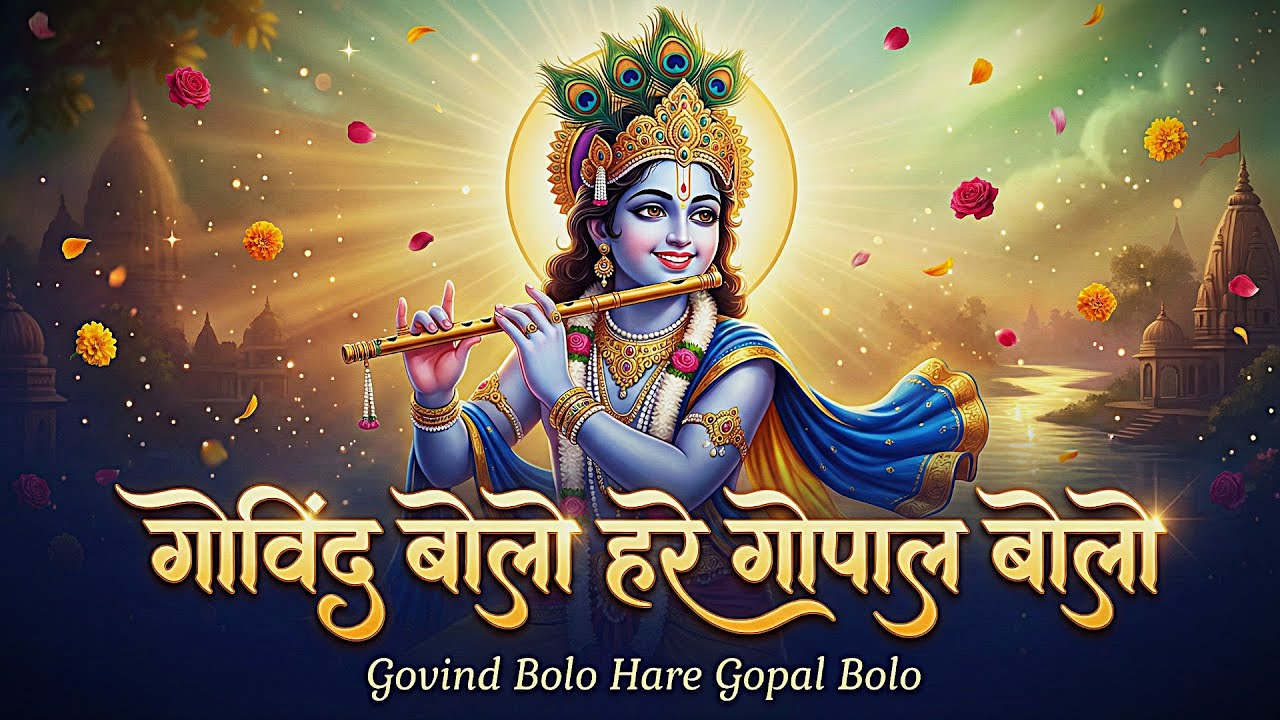 गोविंद बोलो हरी गोपाल बोलो | Shri Krishna Bhajan | Govind Bolo Hari Gopal Bolo | Krishan Bhajan 2025