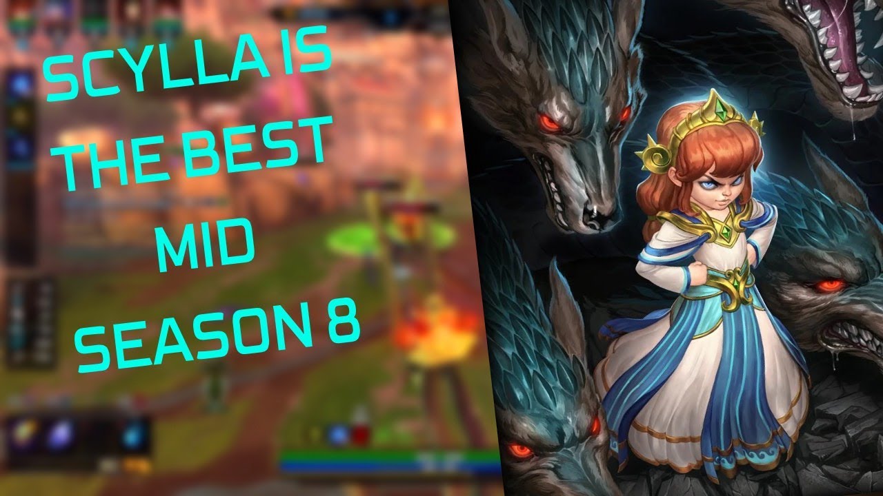 BEST MID SCYLLA| SEASON 8 SMITE