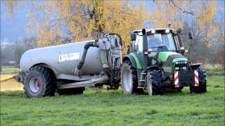 Deutz-Fahr M600 - Epandage de Lisier