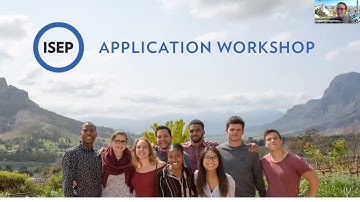 ISEP Application Workshop