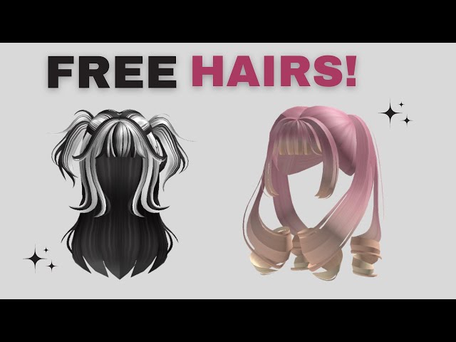 TWO NEW FREE HAIRS IN ROBLOX! 