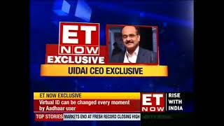 Aadhaar Is Absolutely Safe & Secure | UIDAI Chief Clears The Air | Ajay Bhushan Pandey Exclusive