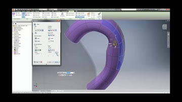 Bài 02 - Inventor: Sử dụng Freeform để chỉnh sửa surface