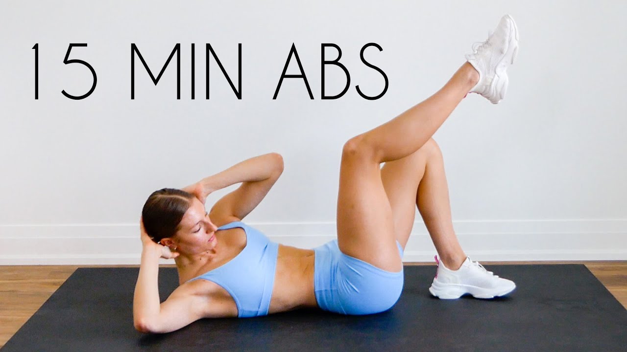 15 MIN TOTAL CORE/AB WORKOUT (At Home No Equipment)