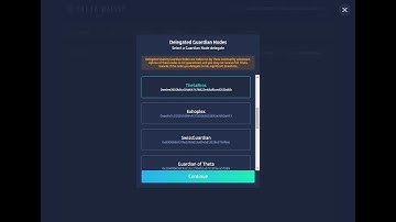 Staking on the one click Guardian Node