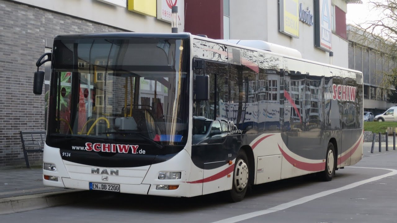 [Sound] Bus MAN NL 313 | EN-DB 2200 | Schiwy GmbH & Co. KG, Hattingen (Ennepe-Ruhr-Kreis)