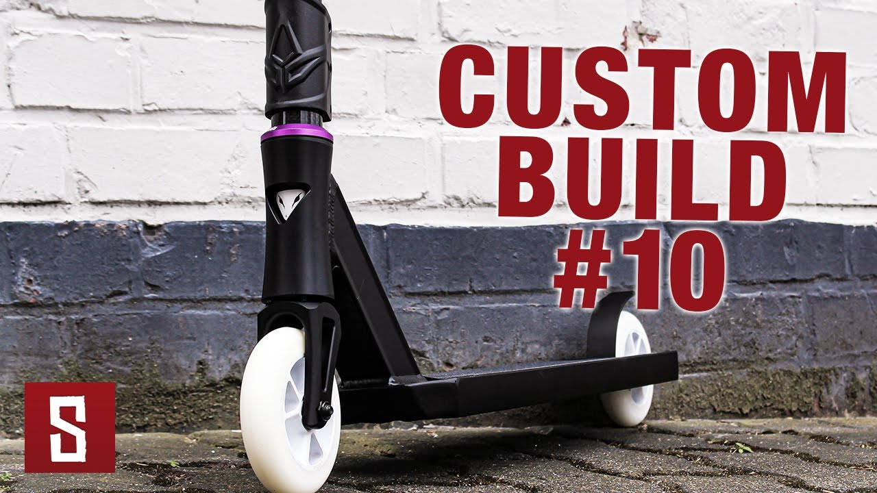 DER GÜNSTIGSTE CUSTOM SCOOTER 2.0 CB 010 stuntscooter.de YouTube