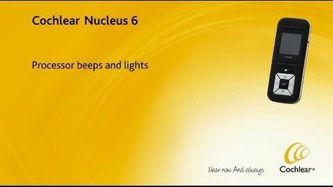 Remote Assistant Processor beeps and lights - Nucleus 6