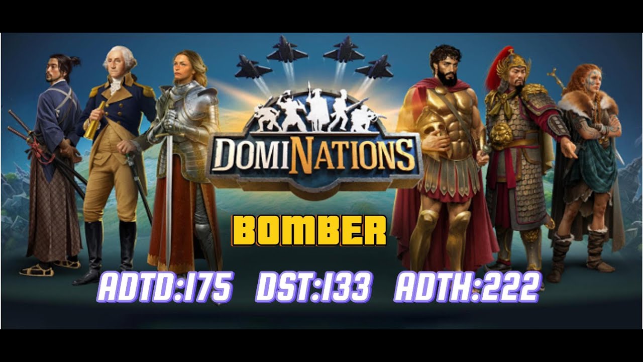 [Bomber] Dominations WW 3D Base (ADTD:175/DST:133/ADTH:222) VS. 百分百戰爭 ...